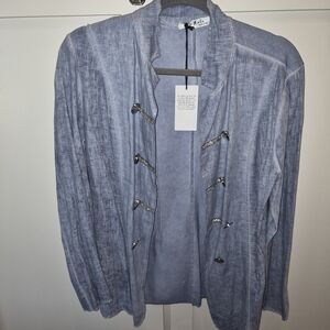 Stylish Blue Women's Jacket